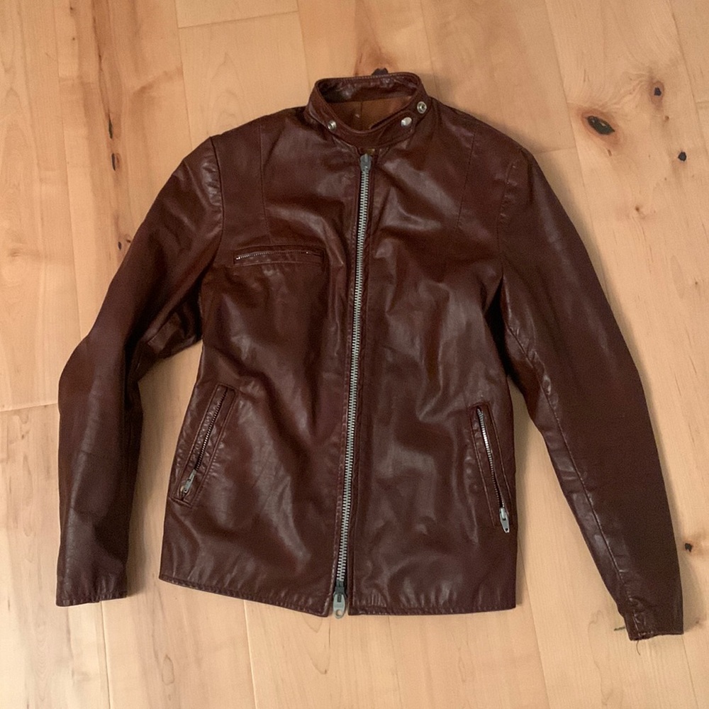 Stunning rare vintage Brimaco Made in Canada leather jacket